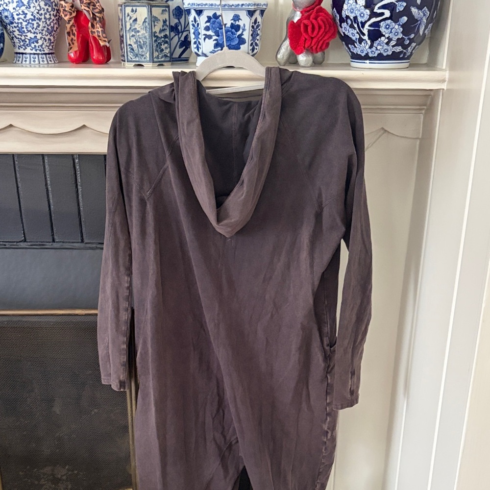 Free People Movement washed black Hot Shot Hooded Onesie - Picture 3 of 3